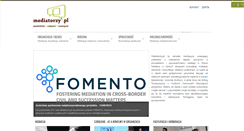Desktop Screenshot of mediatorzy.pl